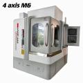 M6 4 מכונת כרסום CNC ציר