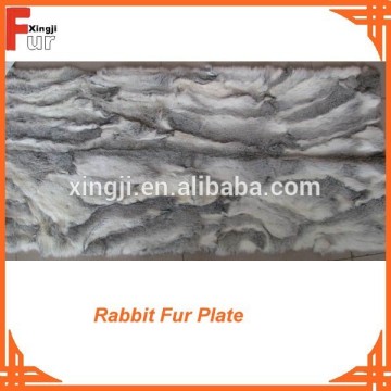 Belly Type Rabbit Fur Plate