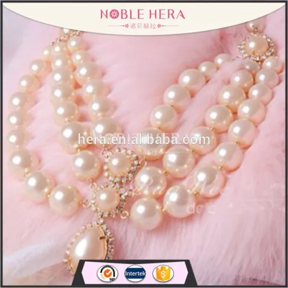 AAAAA quality perfect round pearl necklace charming freshwater pearl jewelry necklace