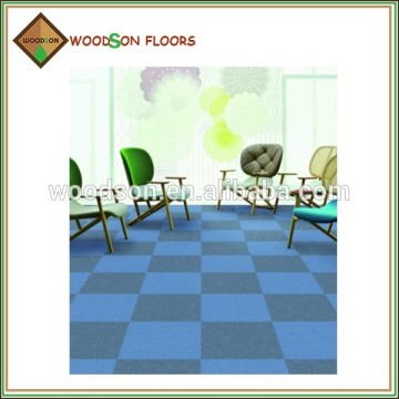 WSA1 Hot Sale PVC Backing Commercial Carpet Tiles