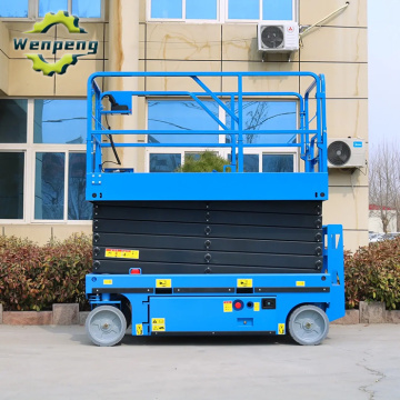 Self-propelled Wheel Electric Scissor Lifts Work Platforms