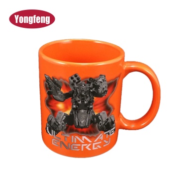 Taza de gres de stoneware de cerámica de diseño personalizado aprobado por FAMA para regalo