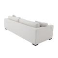 Modern Stylish White Fabric Sofa Design