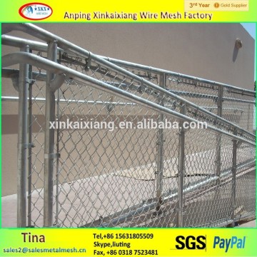 used chain link fence panels,direct factory price Chain Link Fence,60mm diamond wire mesh