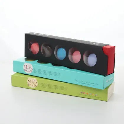 Macaron box packaging