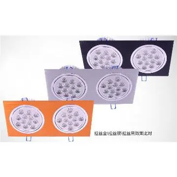 24W sqare ceiling lights  Hot sell products,grille lamp 12W*2