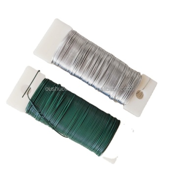 22 Gauge Florist Wire 39 Yards - Flower Shop Craft Iron Wire for Garland Making & Wedding Decorations