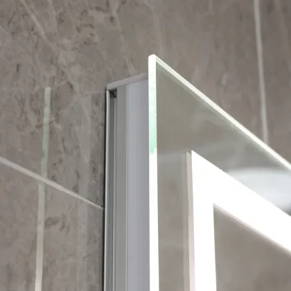 Square Bathroom Mirrors Wall Smart Mirrors With Lights