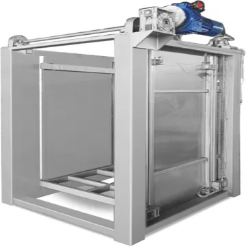 sealed tin can palletizer machine in packaging line