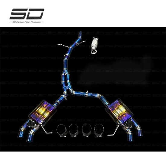 High Quality Titanium Alloy/Stainless Steel Catback Exhaust System for Porsche Macan/Macan S