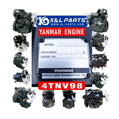 4TNV98T Excavator Accessories and Engine Parts for Yanmar