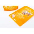 Kundenspezifische Haustier Futter Bag Hund Food gelber Tasche