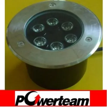 6W Monochrome and RGB underground led light