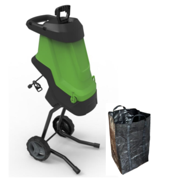 Electric Garden Wood Chipper Shredder Mulcher Crusher 2800W
