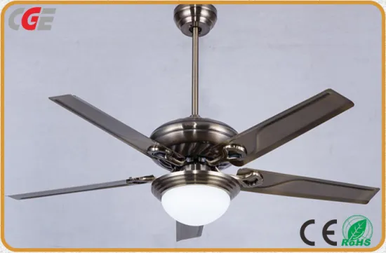 LED Ceiling Fan Light LED Pendant Lighting for Restaurant Cooling Sliver Decorative Lighting LED Fan Light LED Light