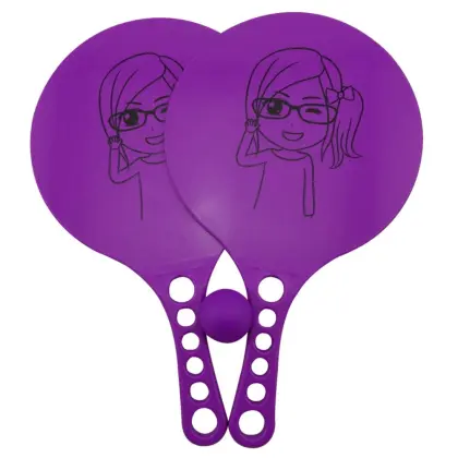 Colorful Beach Rackets Set for Summer Entertainment