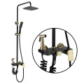 Bathtub Shower Matte Black Shower Tub Faucet set