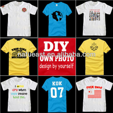 T shirt design by yourself