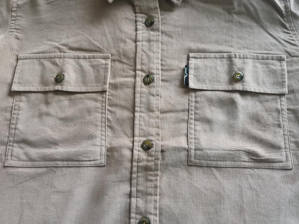 Woven Causal Corduroy Shirt 7