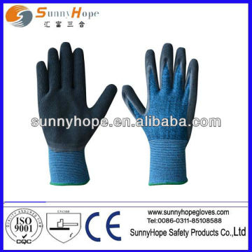 13 gauge cotton/spandex with foam latex coated garden glove