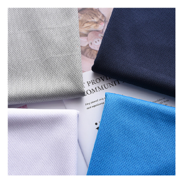 Wicking Polyester Fabric for Sportswear - Knitted Mesh T-Shirt and Sweatshirt Material