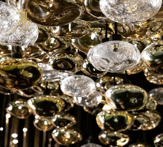 Large custom chandelier for hotel decoration