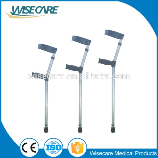 America-style Aluminum Medical underam Walking stick Adjustable Forearm Crutch for patients