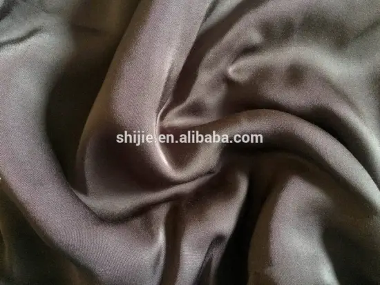 Viscose Satin for high end fashion garments/high end viscose satin fabric/100GSM viscose duchess satin