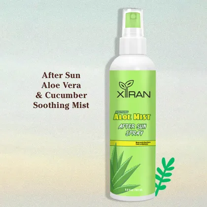 100% Natural Organic Aloe Vera Gel - Soothing After Sun Repair for Babies & Kids