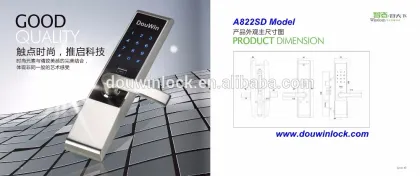 Waterproof safe password lock key card security safe password home lock