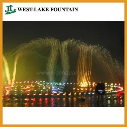 Music Control Dancing Fountain Project for Park Pond