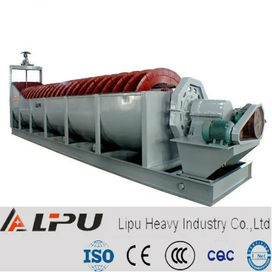 China copper spiral classifier for ore separation