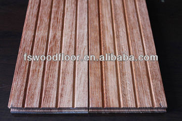 Solid T&G Kempas hardwood flooring
