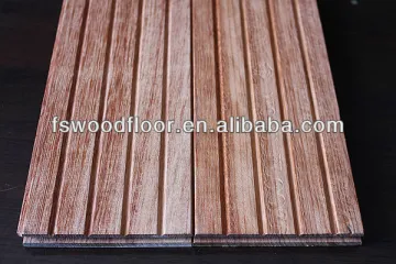 Solid T&G Kempas hardwood flooring