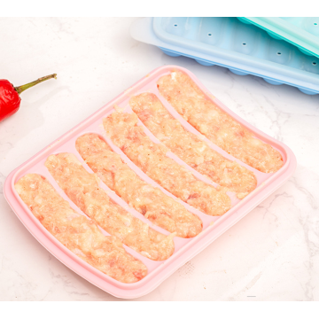 Wholesale DIY Hot Dogs Silicone Sausage Molds