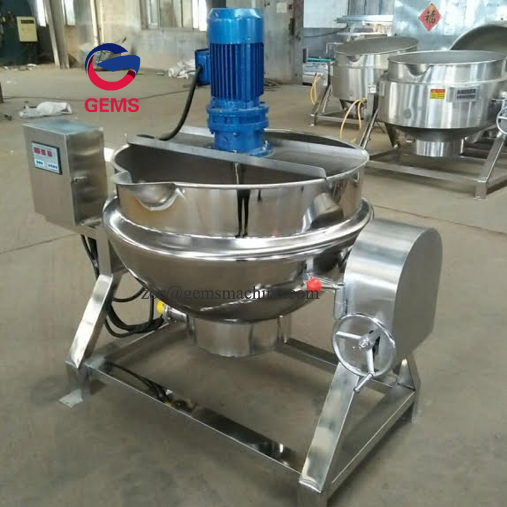 1000 Liter Steam Jacketed Cooking Vessel with Stirrer