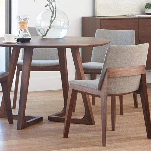 Restaurant eetkamer houten meubels tafel stoelen set eetstoelen modern