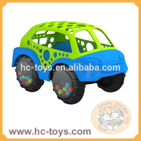 Kid Joy Cartoon Car, Baby Rattle Car, Crash Resistance Car, Vinyl PVC Car