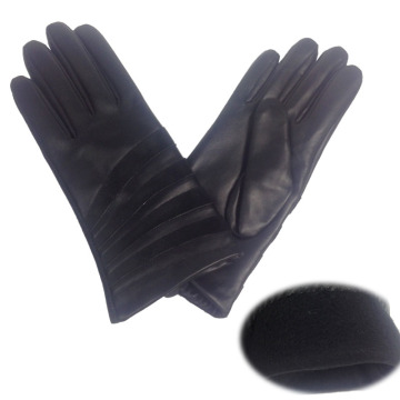 Guantes de cuero de oveja de alta calidad damas