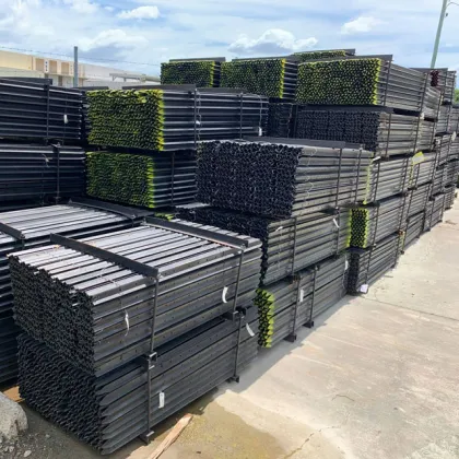China Supplier Black 2kg/m Steel Fence Post Y Picket