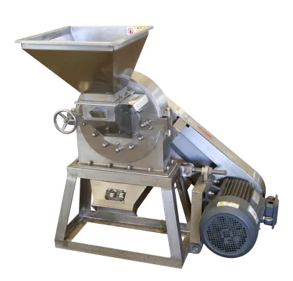 Machine for Grinding Breadfruit into Flour with Dust Hood