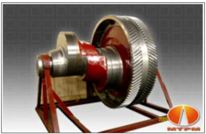 BOMCO Mud Pump Parts Crankshaft