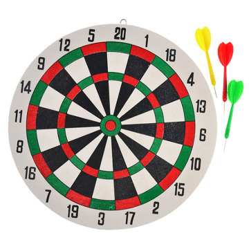 1 Set Kids Decoration Double Sided Kids Dart Board Game Parts