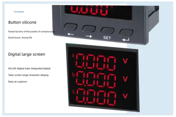 Digital display multifunctional power instrument