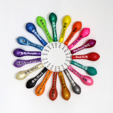 5 Inch Latex Party Balloons: High Quality, Inflatable Metal Pearl Balloons by HAOSHIDAI