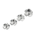 M8 Stainless Steel 4 Claw Furniture T Nut