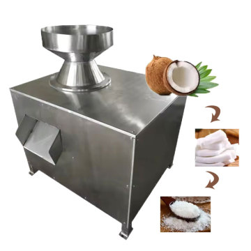 Industrial Coconut Shell Shredder - 500 kg/h Grinding Machine