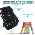 Back Pain Improve Posture Memory Foam Back Cushion