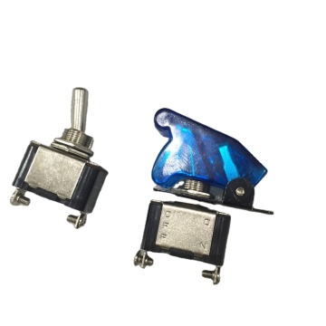 Factory Supply Cheap Price 2-Pins Screw Terminal Black Base Mini 250Vac ON-OFF Toggle Switch