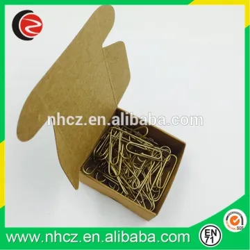 Gold 32MM Paper Clip in Mini Paper Box